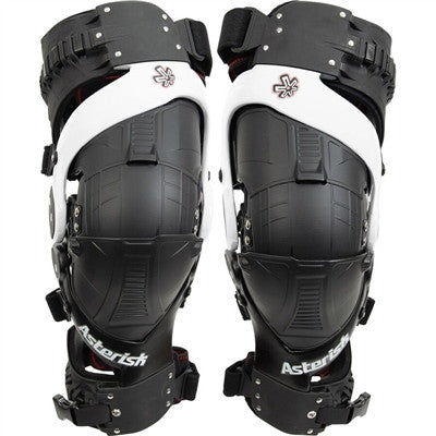 Asterisk Ultra Cell 3.0 Knee Brace Protection System - White/Black