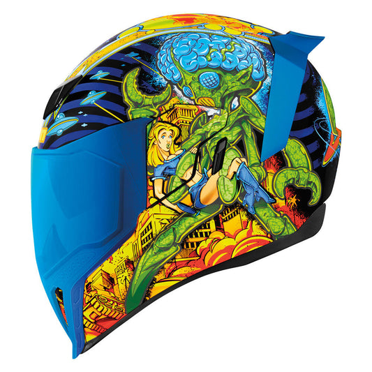 Icon Airflite Full Face Helmet Bugoid Blitz
