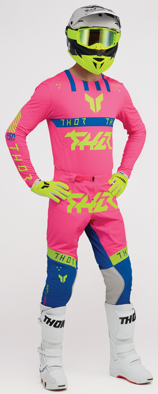 Thor 2025 Sportmode Jersey Pant Combo Flite Pink/Blue