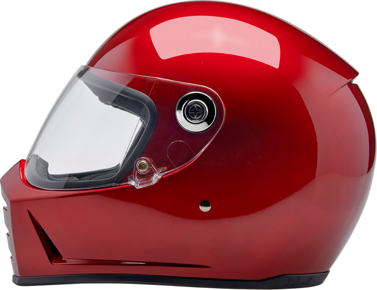 Biltwell Lane Splitter Full Face Helmet Metallic Cherry Red