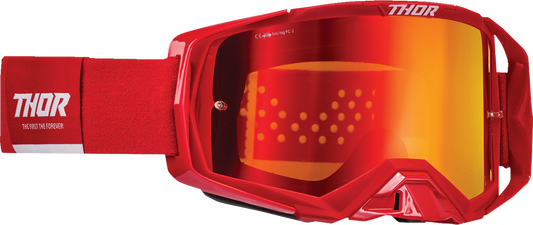 Thor Activate Goggle Red/White Iridium Mirror Lens