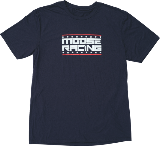 Moose Racing All-American T-Shirt Navy