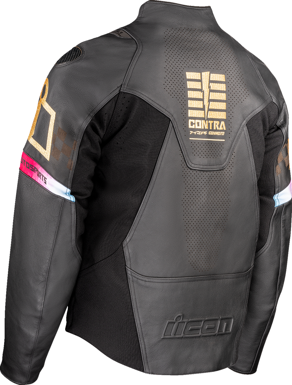 ICON Contra 3 Rizz Rizz Jacket Black