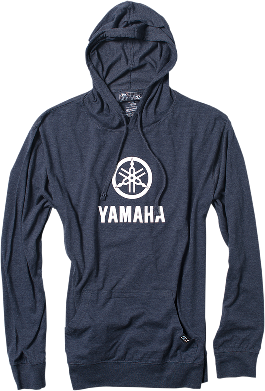 Factory Effex Yamaha Stacked Lightweight Pullover Hoodie - Navy