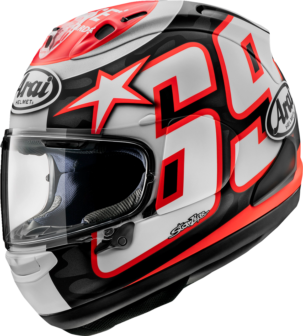 Arai Corsair-X Nicky Reset Full Face Motorcycle Helmet Frost