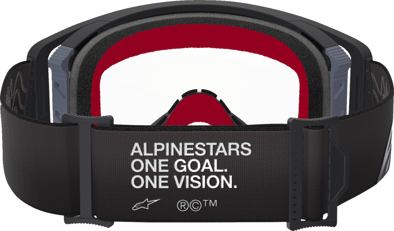 Alpinestars Supertech Goggle - Corp Black/Gray - Clear Len