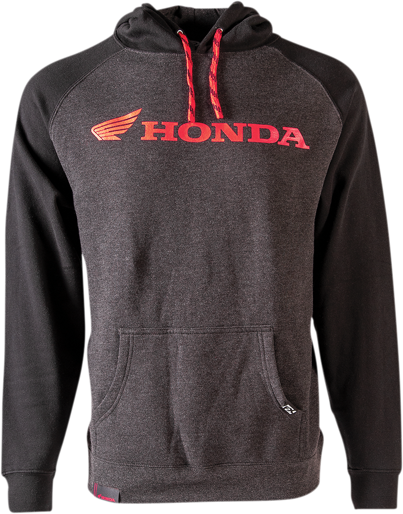 Factory Effex Honda Landscape Pullover Hoodie - Charcoal/Black