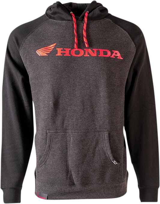 Factory Effex Honda Landscape Pullover Hoodie - Charcoal/Black