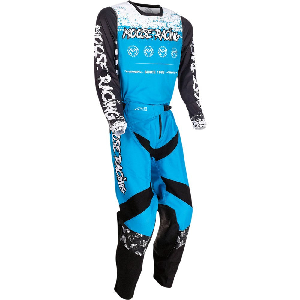 Moose Racing 2022 M1 Jersey Pant Combo Blue/Black