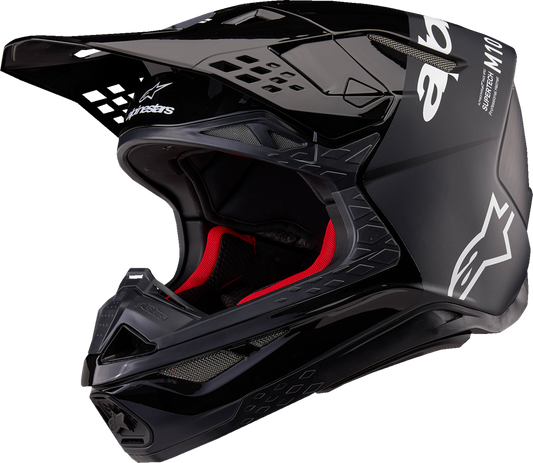 Alpinestars 2024 Supertech M10 Flood MIPS Helmet - Black/Dark Gray