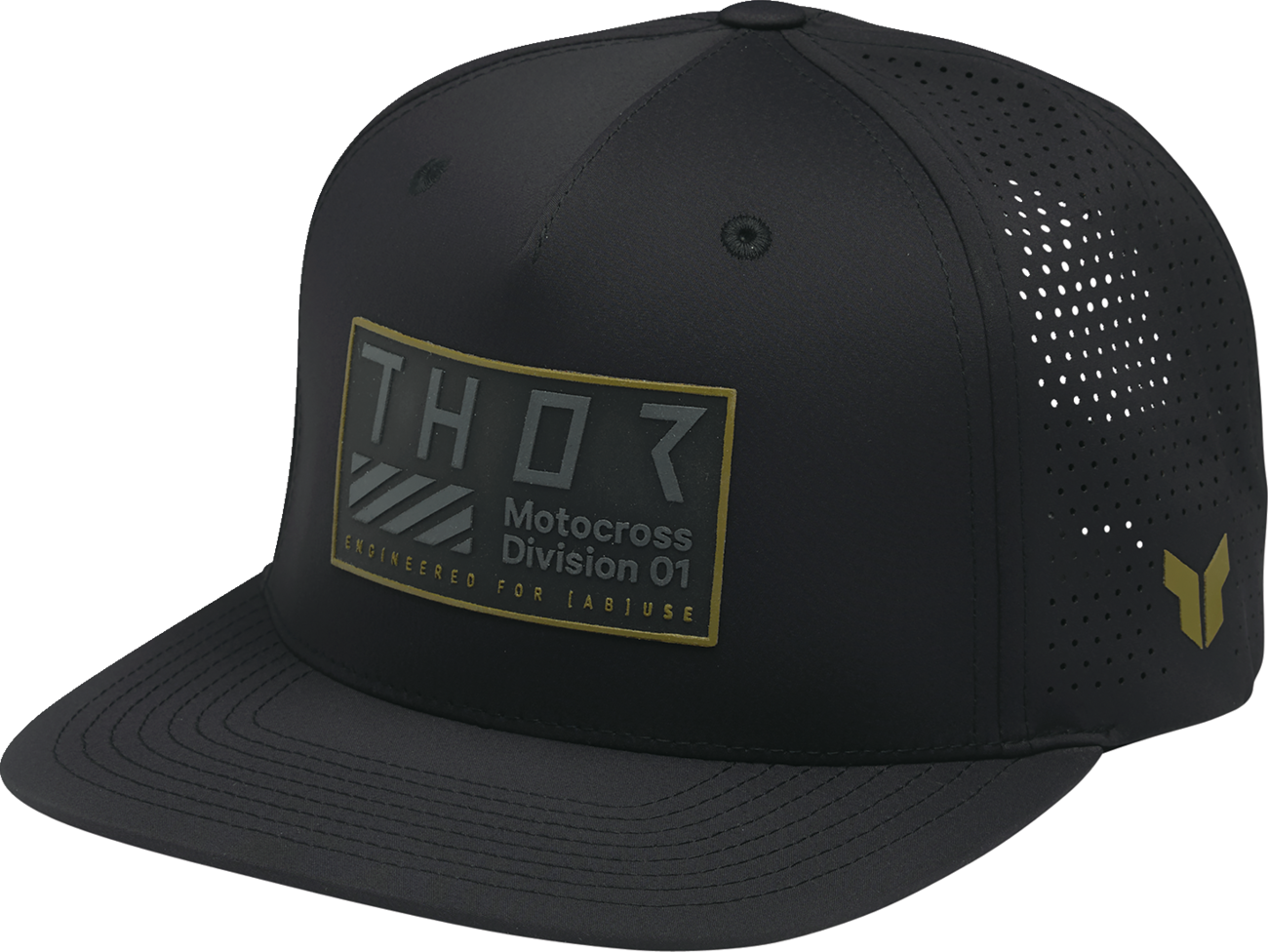 Thor Stamp Hat Black