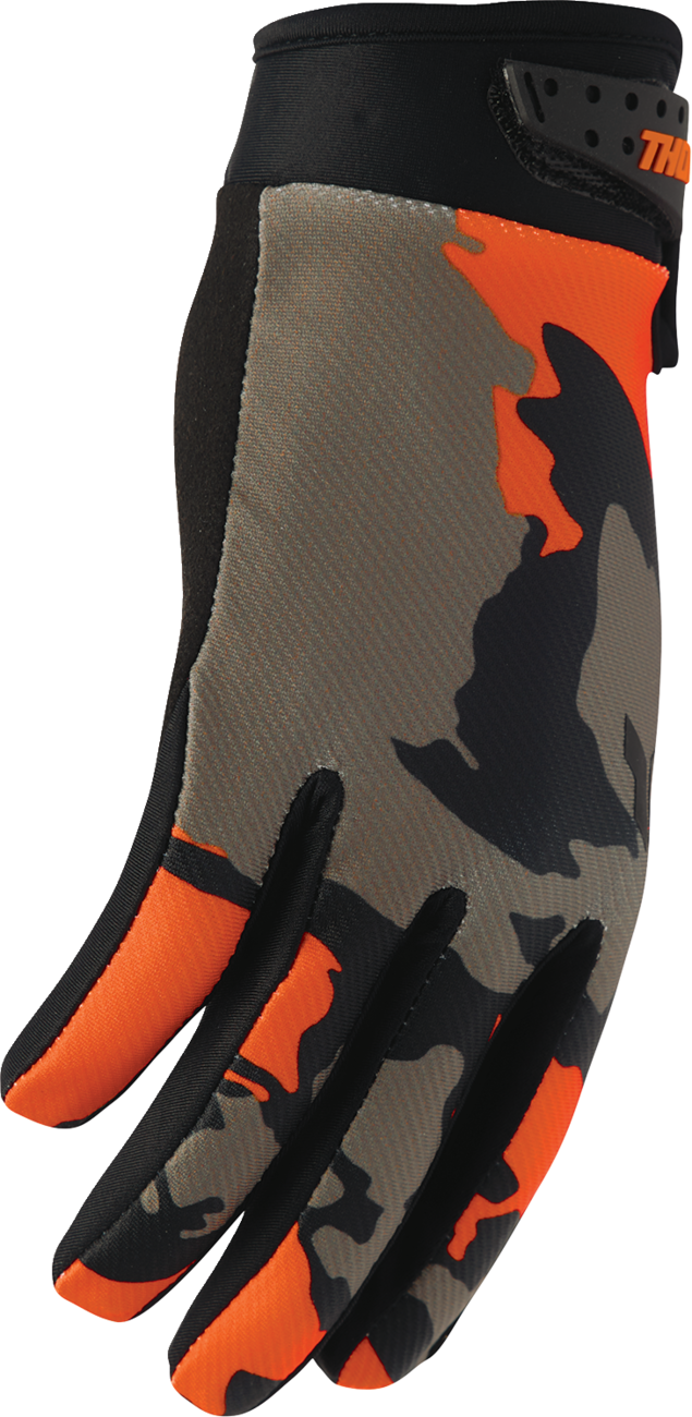 Thor 2026 Launchmode Hunter Gloves Orange/Black