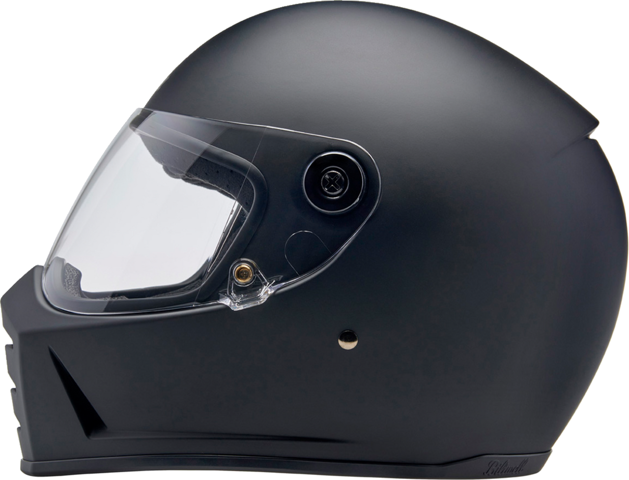 Biltwell Lane Splitter Full Face Helmet Flat Black
