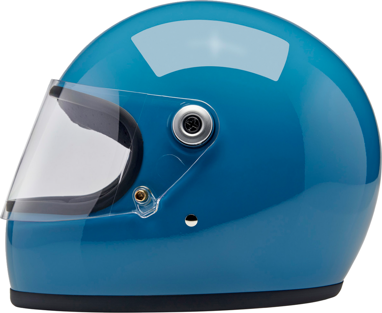 Biltwell Gringo S Full Face Helmet Gloss Dove Blue