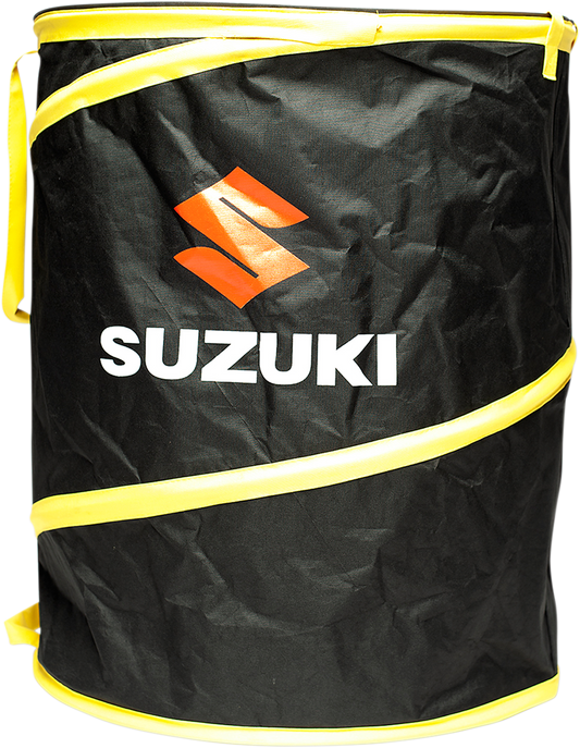 Factory Effex Trash Can Black/Yellow Suzuki