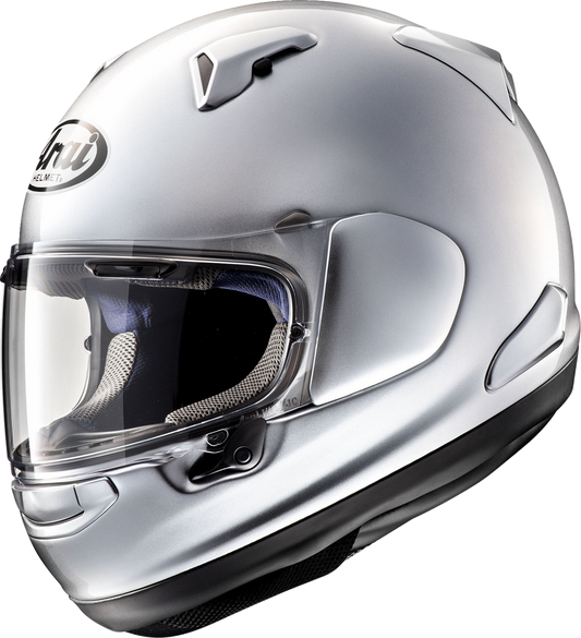 Arai Quantum-X Solid Full Face Motorcycle Helmet Aluminum Silver
