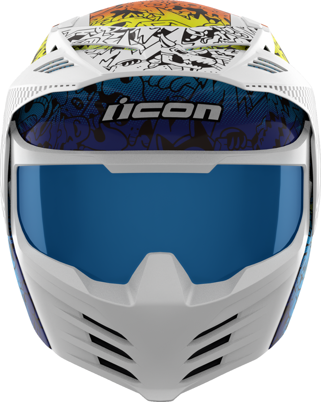 ICON Elsinore Helmet Doodle 3 White