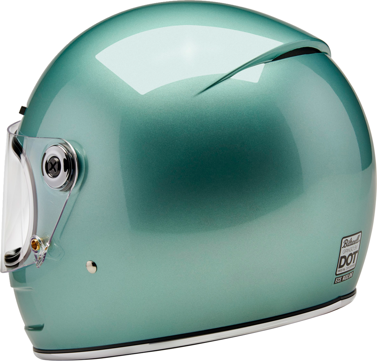 Biltwell Gringo SV Full Face Helmet Metallic Seafoam
