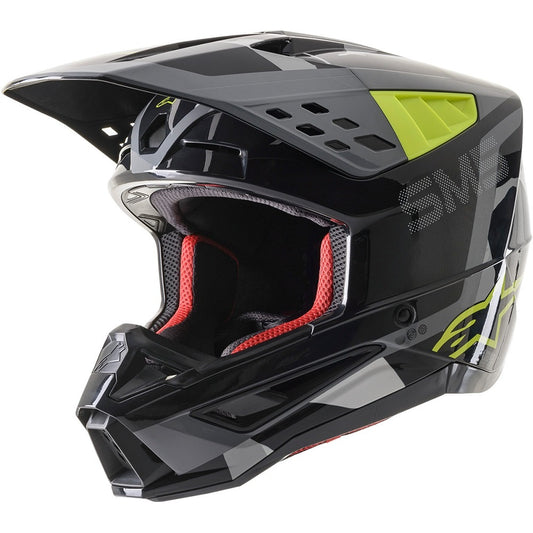 Alpinestars SM5 Rover Offroad Helmet Gray/Yellow