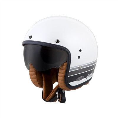 Scorpion 2017 Belfast Blanco Open Face Helmet - White