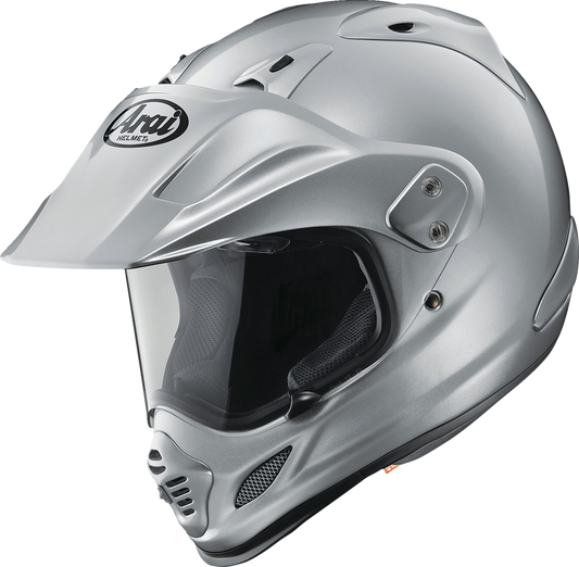 Arai XD-4 Solid Dual Sport Adventure Helmet Aluminum Silver