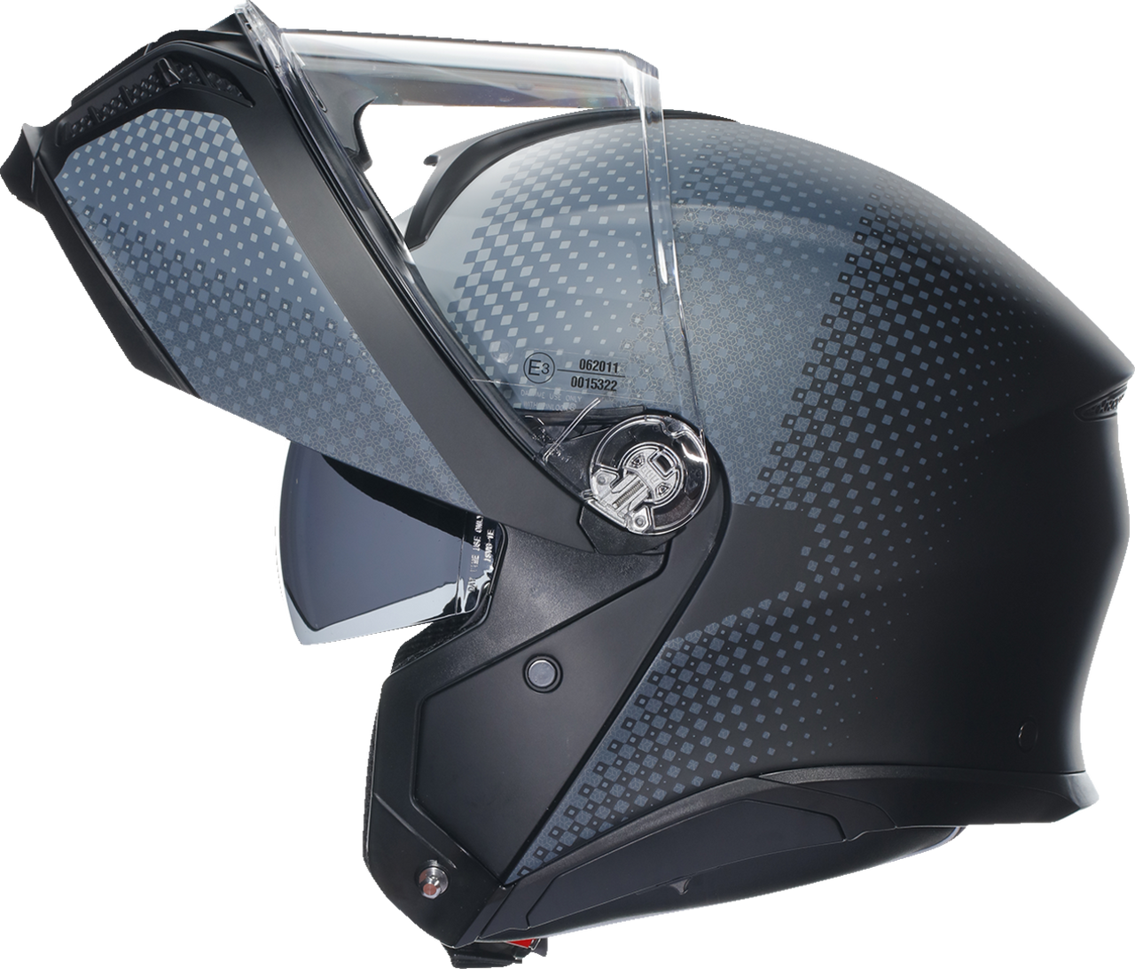 AGV Tourmodular Modular Helmet Textour Matte Black/Gray