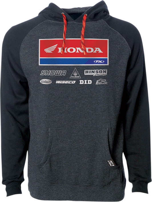Factory Effex Honda 21 Racewear Hoodie - Charcoal/Black
