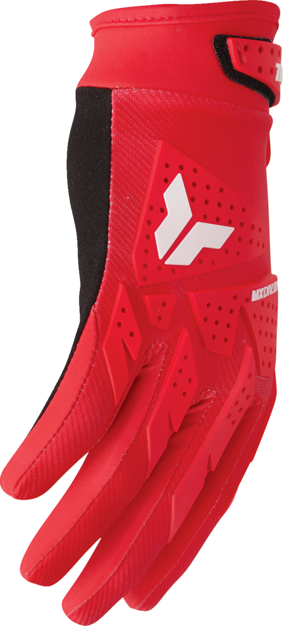 Thor 2025 Launchmode XP Gloves Red