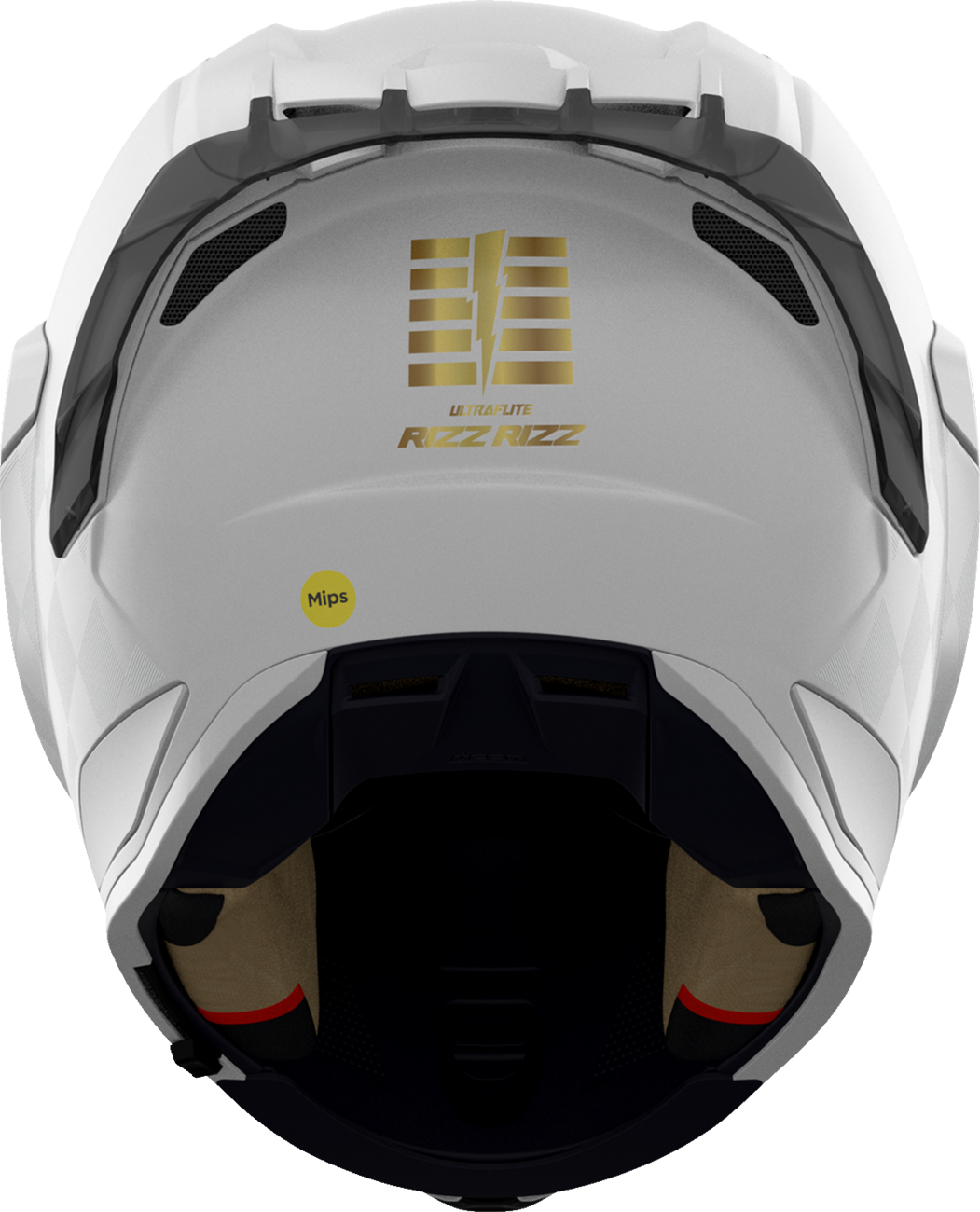 ICON Ultraflite MIPS Helmet Rizz Rizz White