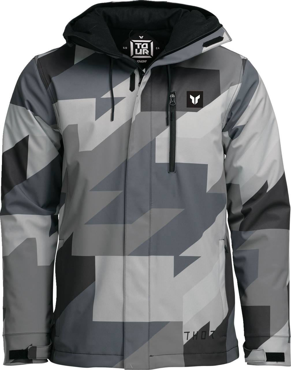 Thor Tour Jacket Gray/Black Camo