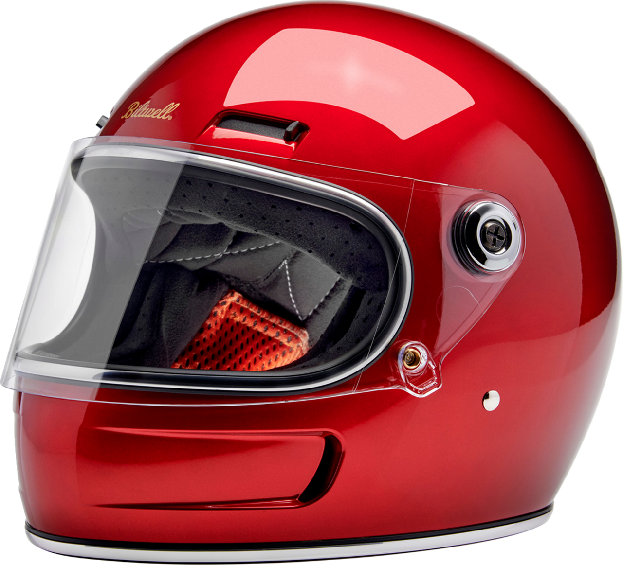 Biltwell Gringo SV Full Face Helmet Metallic Cherry Red