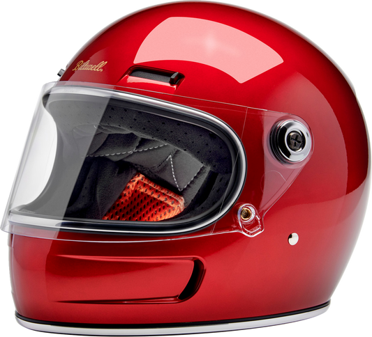 Biltwell Gringo SV Full Face Helmet Metallic Cherry Red