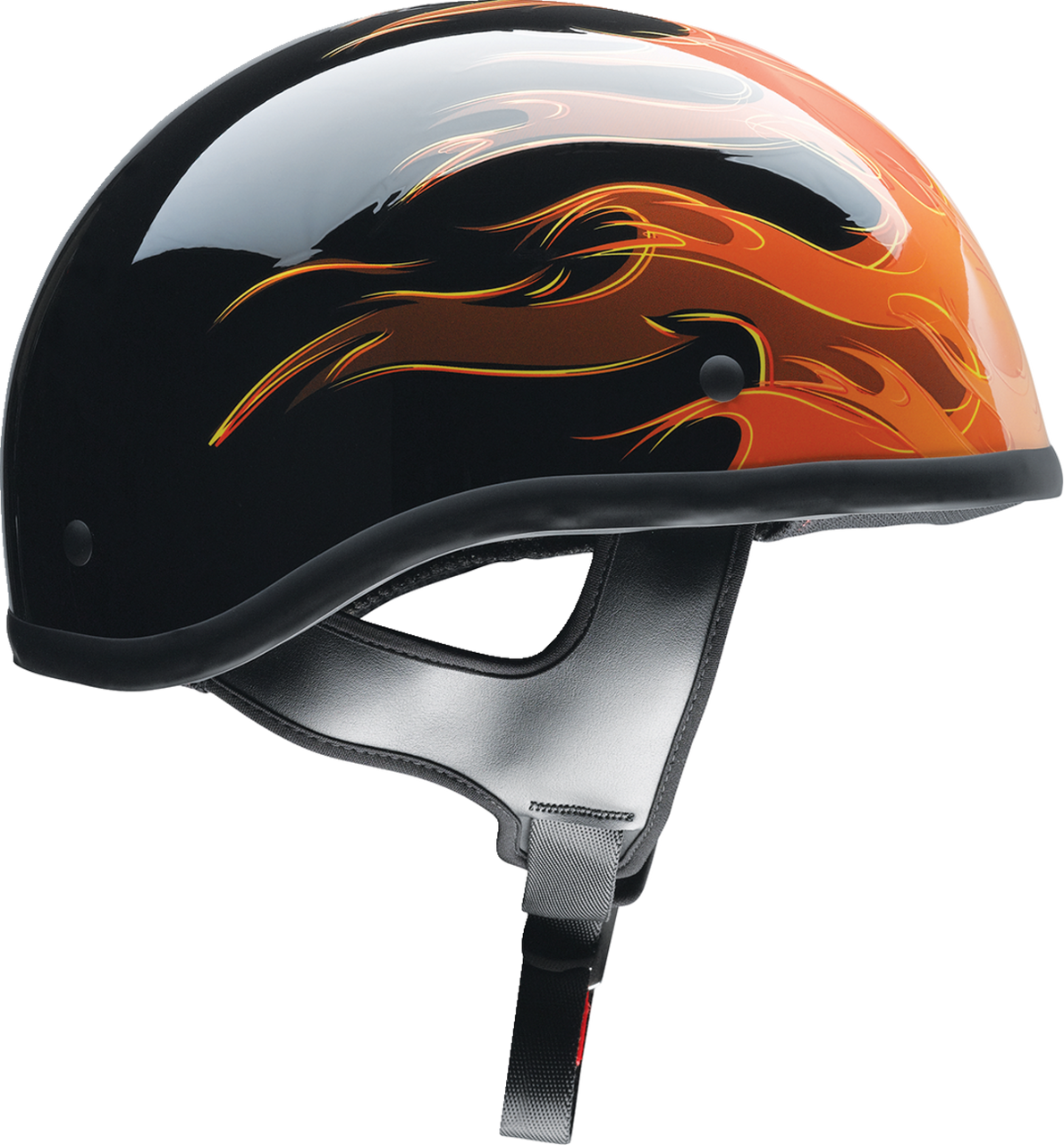 Z1R CC Beanie Hellfire Half Helmet Orange