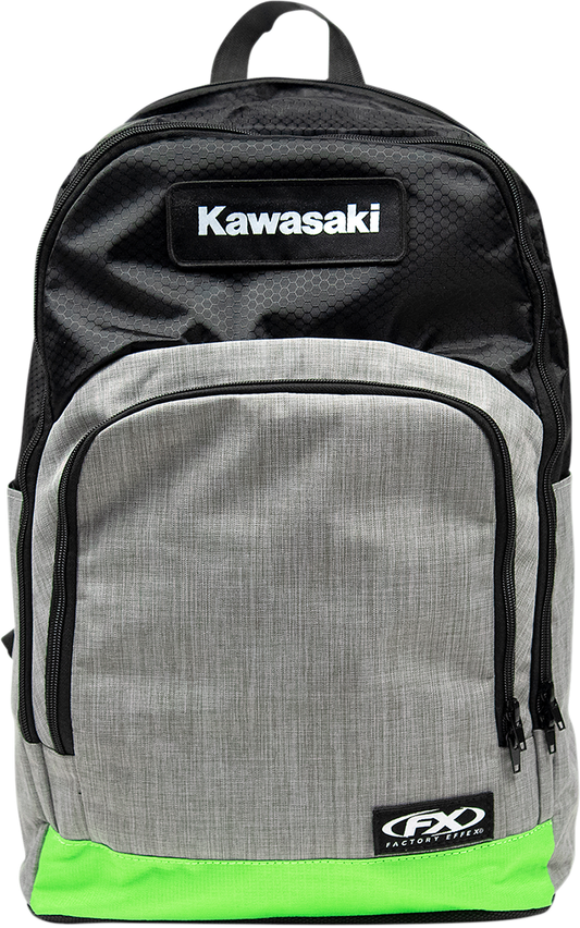 Factory Effex Kawasaki Backpack Green