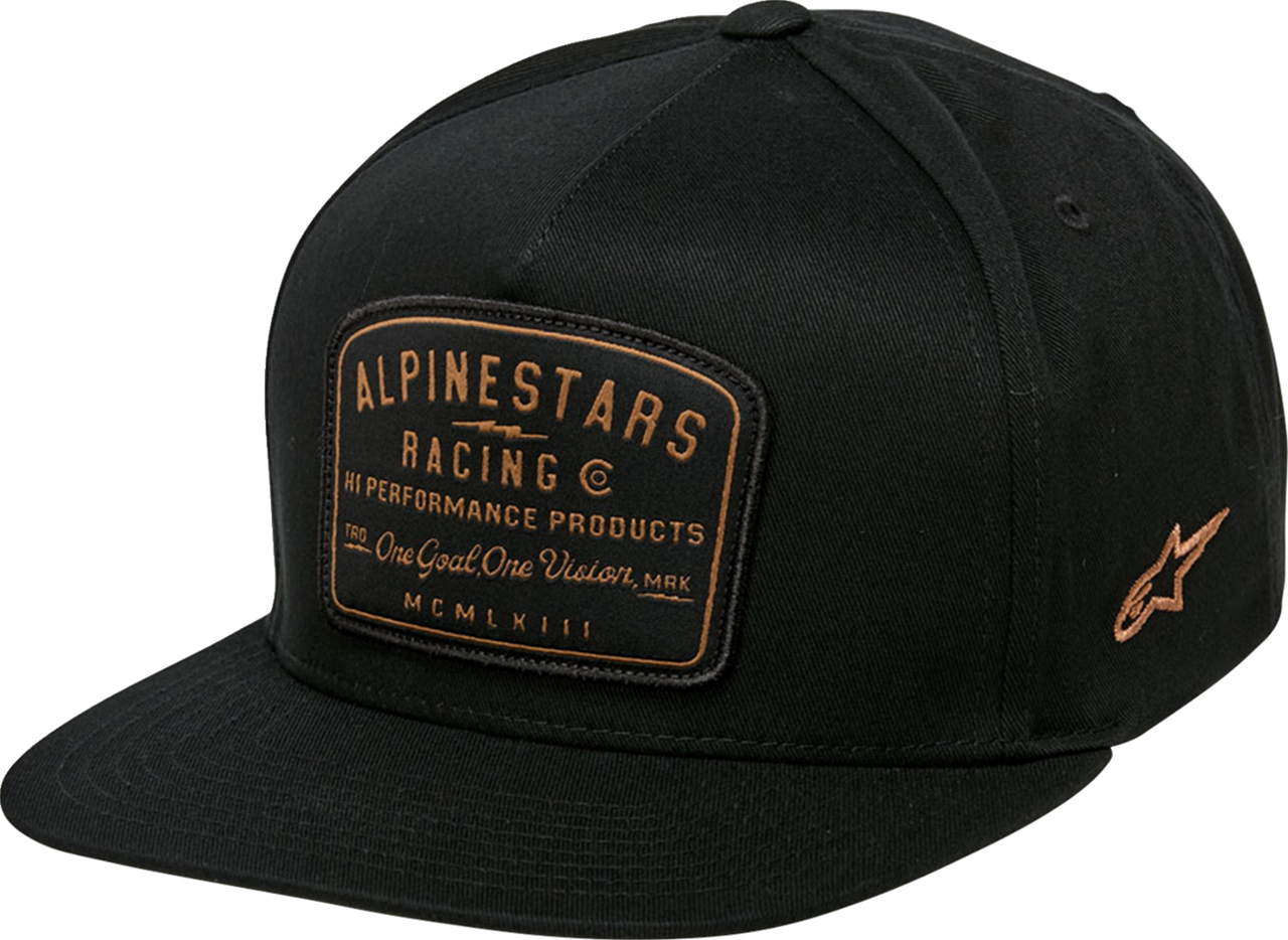 Alpinestars Region Hat - Black/Brown - One Size