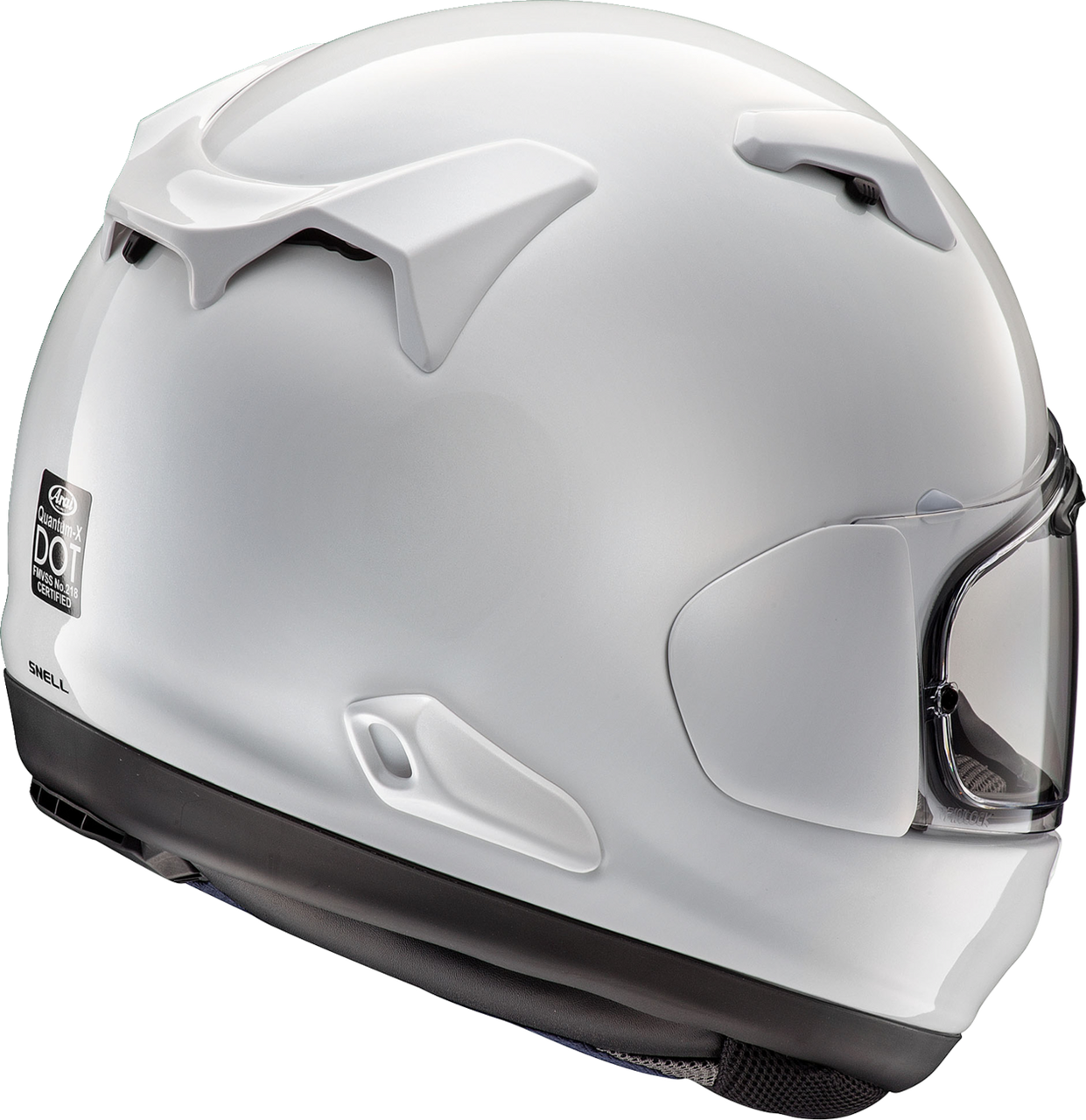 Arai Quantum-X Solid Full Face Motorcycle Helmet White