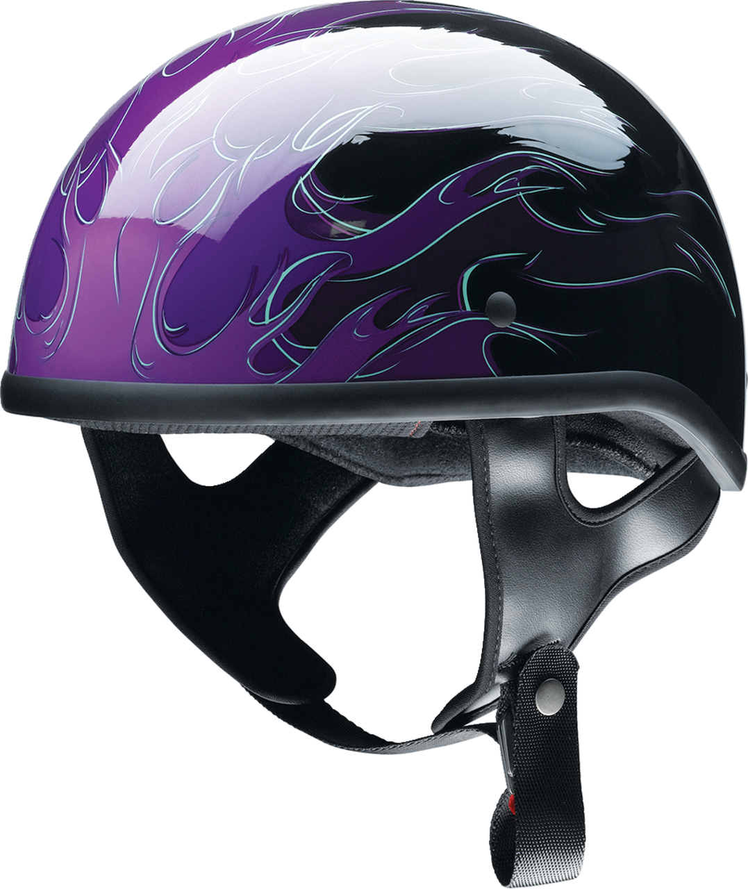 Z1R CC Beanie Hellfire Half Helmet Purple