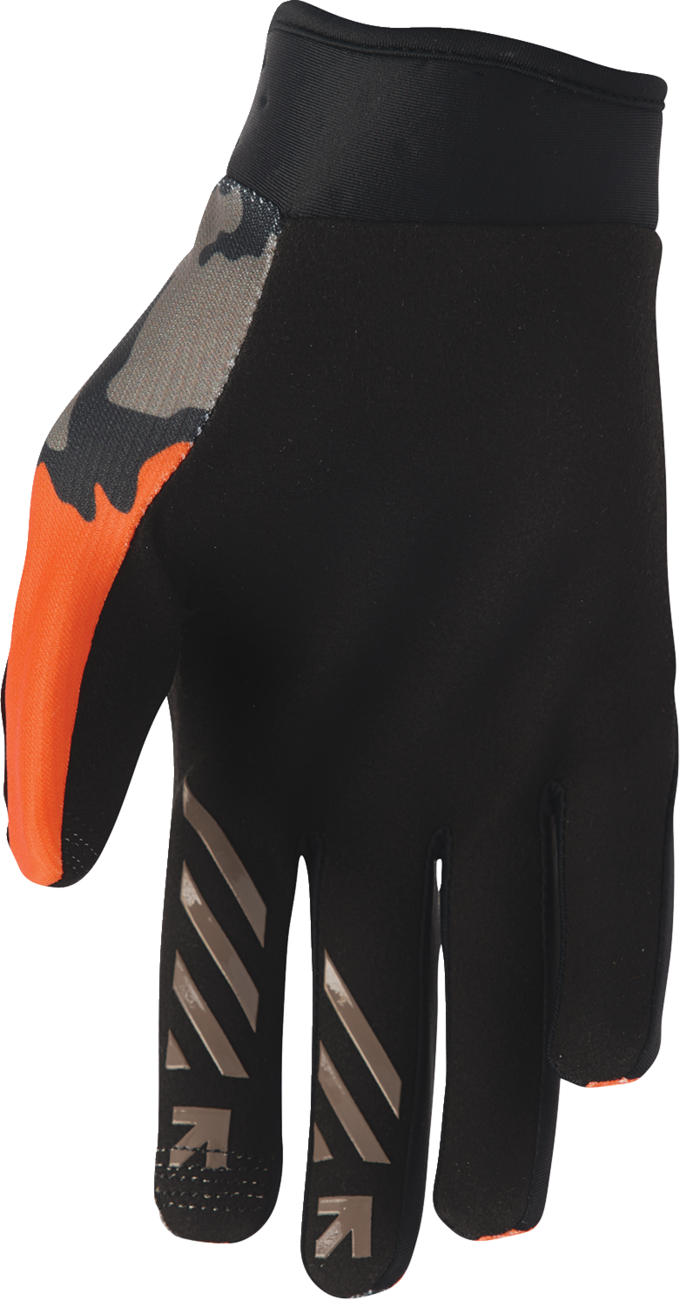 Thor 2026 Launchmode Hunter Gloves Orange/Black