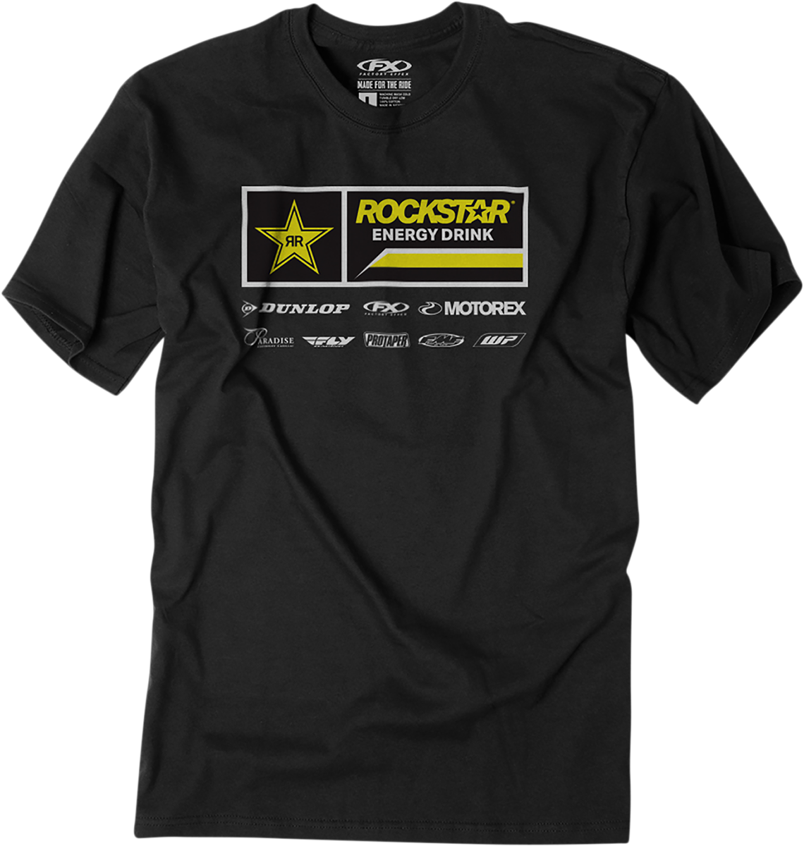 Factory Effex Rockstar Racewear T-Shirt Black