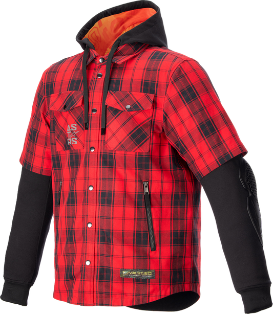Alpinestars MSE Tartan Jacket - Red/Black