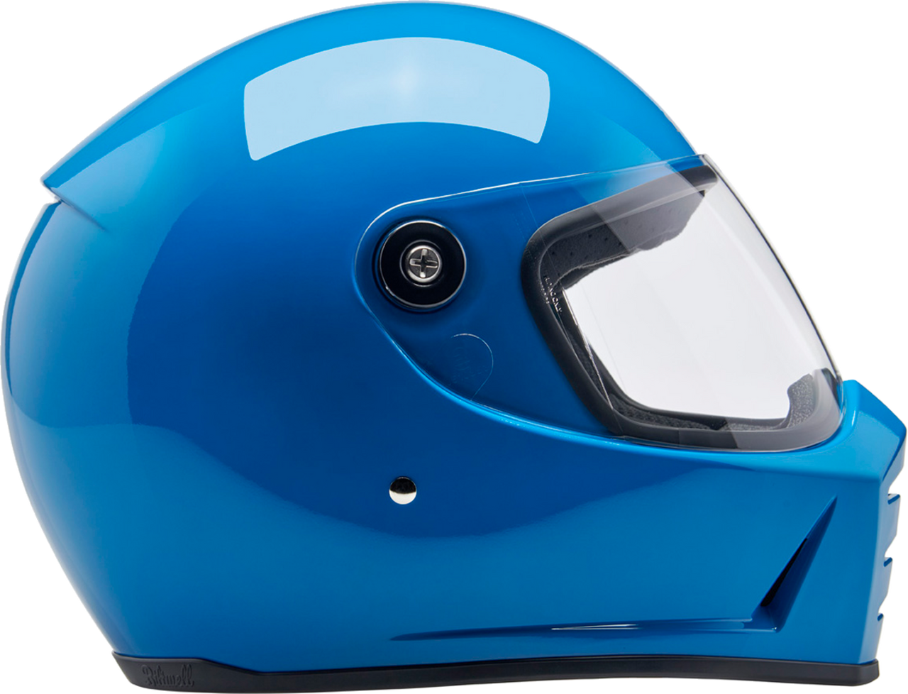 Biltwell Lane Splitter Full Face Helmet Gloss Tahoe Blue