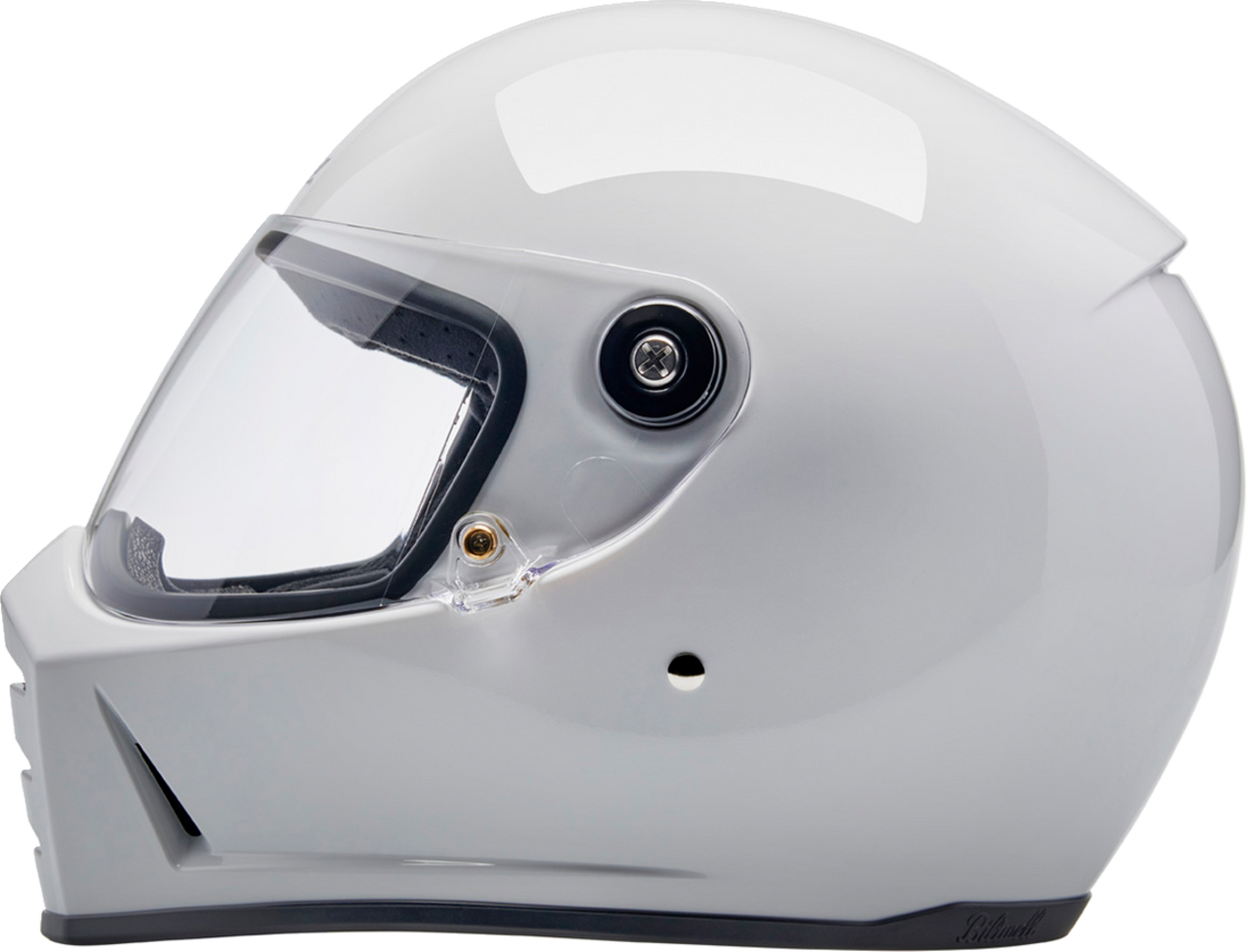 Biltwell Lane Splitter Full Face Helmet Gloss White