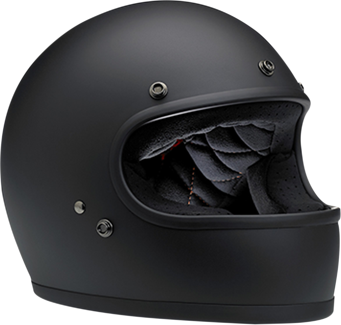 Biltwell Gringo Full Face Helmet Flat Black