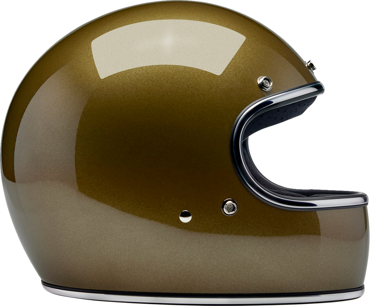 Biltwell Gringo Full Face Helmet Ugly Gold