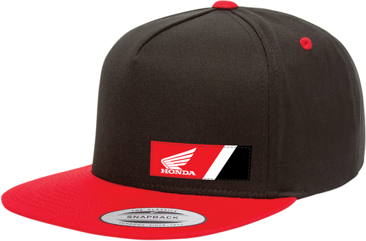 Factory Effex Honda Wedge Hat - Black/Red