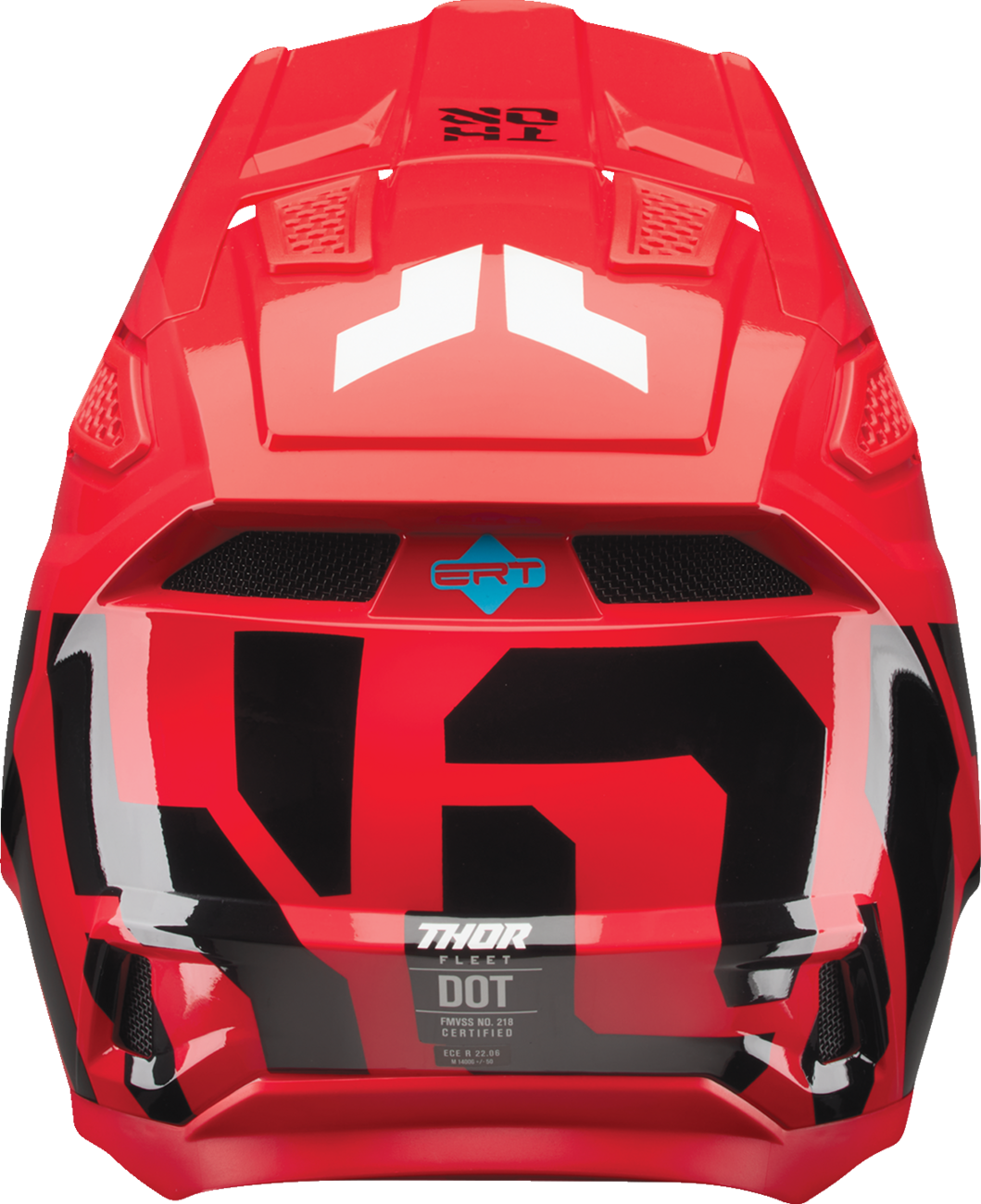 Thor Fleet Helmet Forge Red