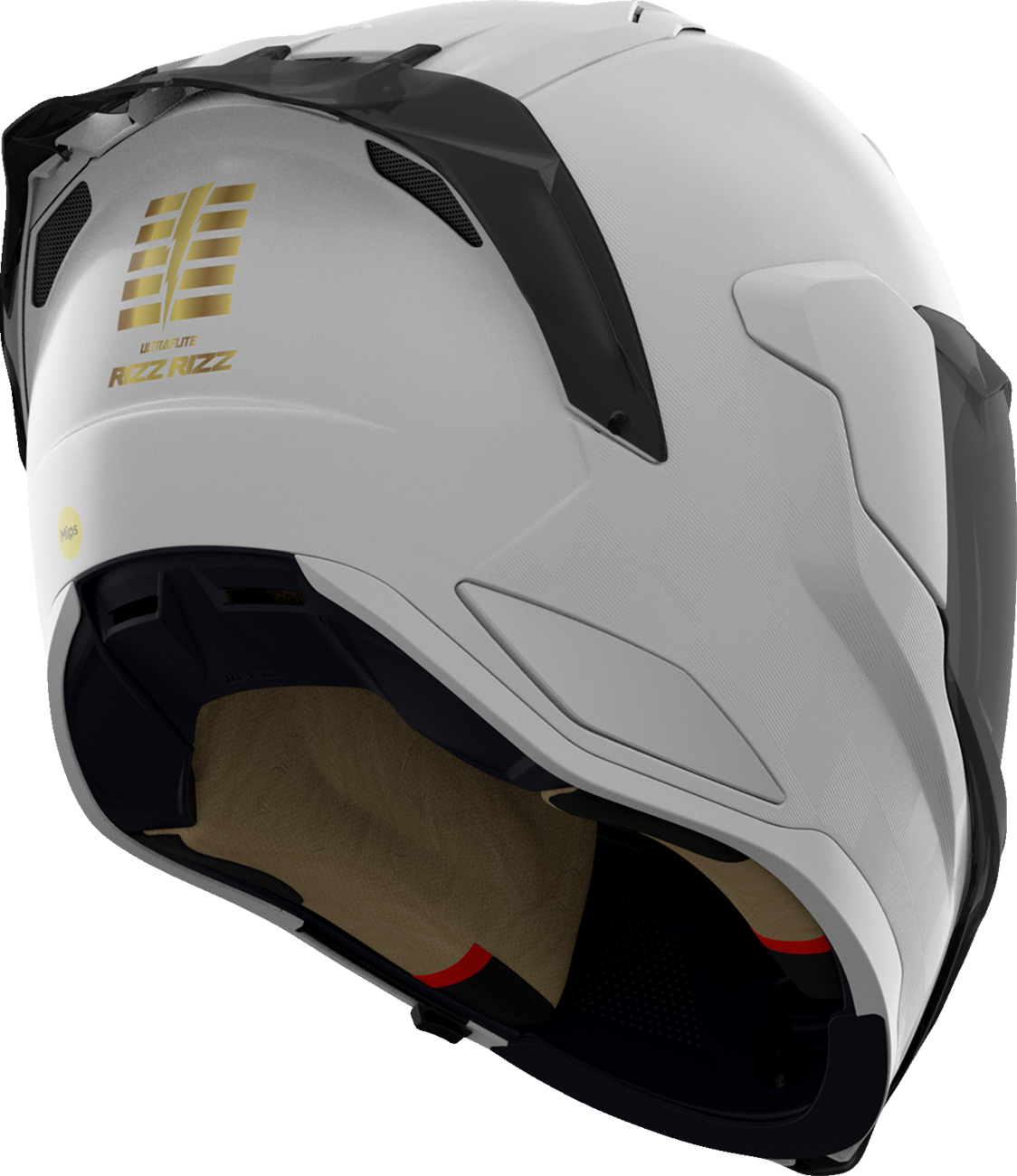 ICON Ultraflite MIPS Helmet Rizz Rizz White
