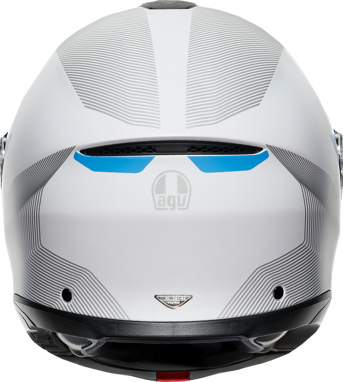 AGV Tourmodular Helmet Frequency Light Gray/Blue