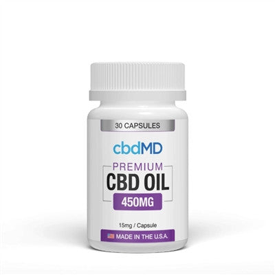 cbdMD Oil Capsules 30 count 450mg