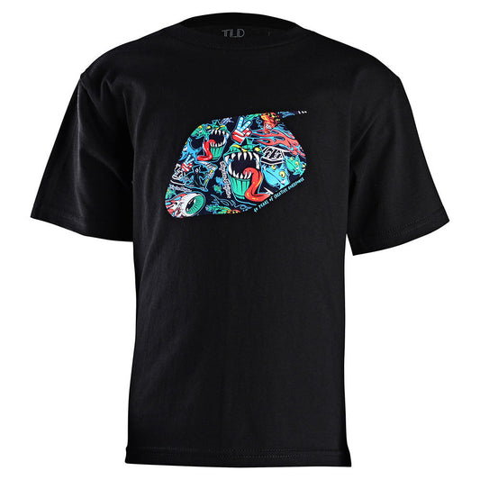 Troy Lee Designs Youth History SS Tee Black